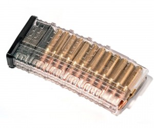 Магазин Pufgun на Вепрь-308, 7,62x51, 25 патронов, полимер (прозрачный)