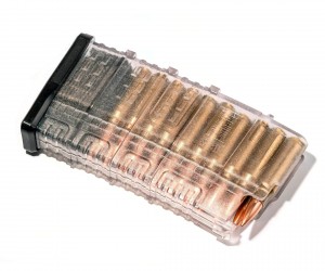 Магазин Pufgun на Вепрь-308, 7,62x51, 20 патронов, полимер (прозрачный)