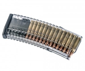 Магазин Pufgun на AUG, 5,56x45, 30 патронов, полиамид (прозрачный)