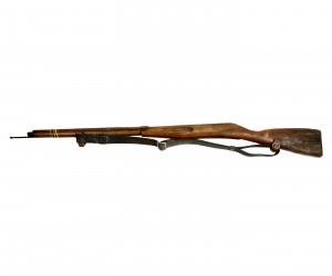 Ложа винтовки Мосина с накладкой, ремнем и шомполом, без колец, оригинал (дерево) 2 кат.