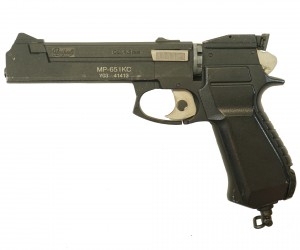 |Б/у| Пневматический пистолет Baikal МР-651КС (Корнет) (№ 173ком)