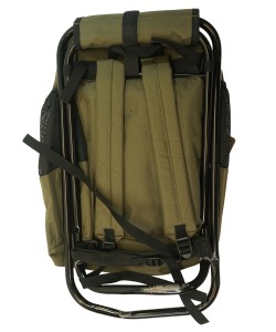|Уценка| Рюкзак походный ORDKA Hauger Brown, с раскладным стулом (362) (№ 510-УЦ)