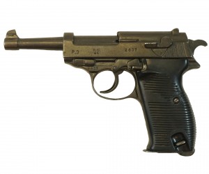 |Уценка| Макет пистолет Вальтер P.38 (Германия, 1938 г., 2-я Мир.война) DE-1081 (№ 521-УЦ)