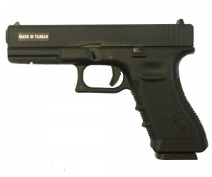 |Уценка| Страйкбольный пистолет KJW Glock G17 Gas, металл. затвор (KP-17-MS) (№ 527-УЦ)