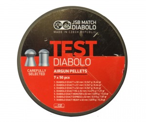|Уценка| Пули JSB Test Diabolo - набор 4,5 мм (350 штук) (№ 530-УЦ)
