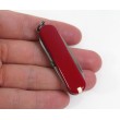 Нож-брелок Victorinox Classic 0.6203 (58 мм, красный) - фото № 5