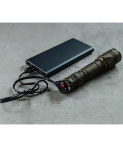 Фонарь тактический Armytek Dobermann Pro Olive XHP35 HI, 1400 люмен (теплый свет)