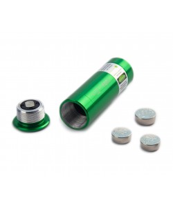 Лазерный патрон ShotTime ColdShot, 12 калибр, кнопка вкл/выкл, зеленый лазер