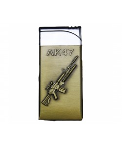 Зажигалка RealArm АК-47 (золотистая)