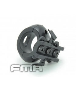 Кронштейн-кольцо FMA Single Clamp для фонаря 1” (Black)