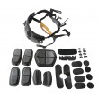 Комплект вкладышей для шлема FMA ACH Occ-Dial Liner Kit (Black) - фото № 4