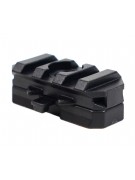 Крепление для фонаря на шлем с боковыми рельсами FMA ACR 360° Rotating Rail (Black)