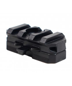 Крепление для фонаря на шлем с боковыми рельсами FMA ACR 360° Rotating Rail (Black)