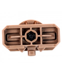 Крепление для фонаря на шлем с боковыми рельсами FMA ACR 360° Rotating Rail (Desert)