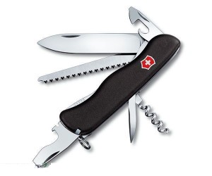 Нож складной Victorinox Forester 0.8363.3 (111 мм, черный)