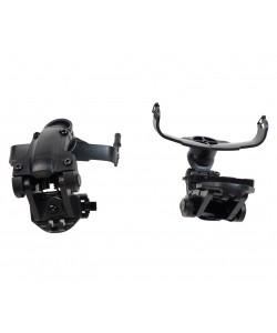 Гарнитура FMA COMTAC II III Helmet ARC Rail с креплением на шлем (Black)