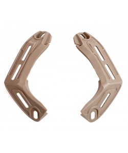 Набор боковых рельс на шлем FMA AF M-LOK Rail Set (Desert)