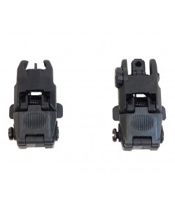 Мушка и целик складные FMA FBUS Gen2 Black (TB-01)