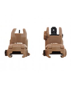 Мушка и целик складные FMA FBUS Gen2 Desert (TB-02)