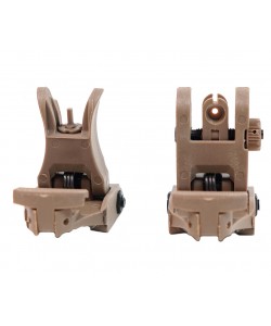 Мушка и целик складные FMA 71L F/R Desert (TB-277)