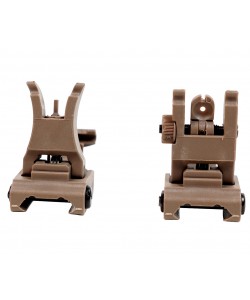 Мушка и целик складные FMA 71L F/R Desert (TB-277)