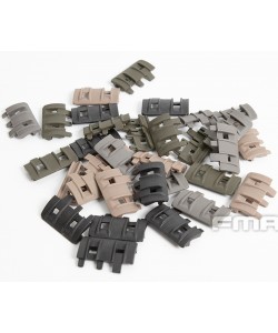 Комплект накладок FMA ACM FTM на Picatinny (BK / DE / FG / OD) 32 шт.