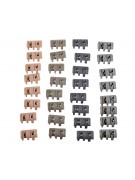 Комплект накладок FMA ACM FTM на Picatinny (BK / DE / FG / OD) 32 шт.