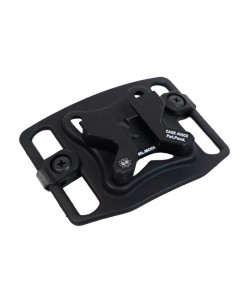 Карабин пластиковый FMA Backplane MOLLE под ремень (Black)