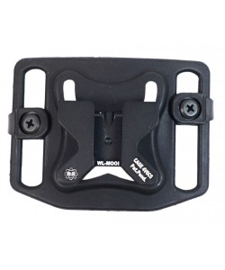 Карабин пластиковый FMA Backplane MOLLE под ремень (Black)