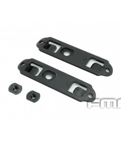 Зажим FMA на систему MOLLE, 2 шт (Black)