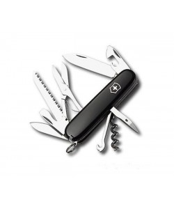 Нож складной Victorinox Huntsman 1.3713.3 (91 мм, черный)
