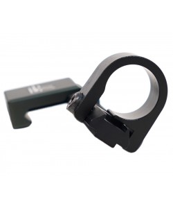 Кронштейн с кольцом FMA Dropwing .830” для фонаря на RIS-планку (Black)