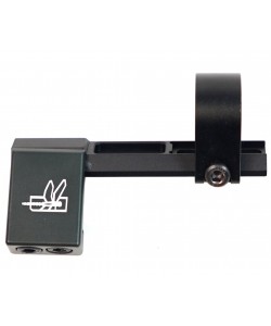 Кронштейн с кольцом FMA Dropwing .830” для фонаря на RIS-планку (Black)