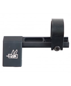 Кронштейн с кольцом FMA Dropwing 1” для фонаря на RIS-планку (Black)