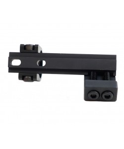 Кронштейн с кольцом FMA Dropwing 1” для фонаря на RIS-планку (Black)