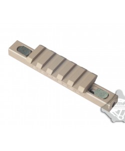 Крепление с планкой FMA Lowpro 45° для фонаря на MK18 и HK416/417 (Desert)