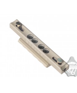 Крепление с планкой FMA Lowpro 45° для фонаря на MK18 и HK416/417 (Desert)