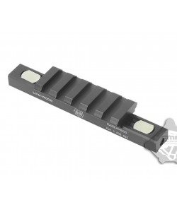 Крепление с планкой FMA Lowpro 45° для фонаря на MK18 и HK416/417 (Black)