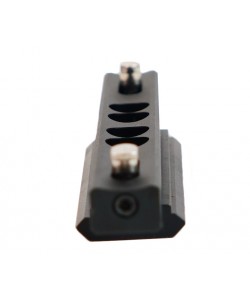 Крепление с планкой FMA Lowpro 45° для фонаря на MK18 и HK416/417 (Black)