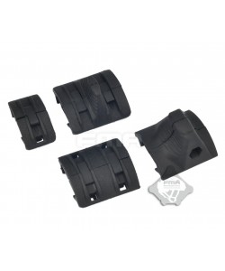 Комплект накладок FMA FTM на упоры, Black (TB969)