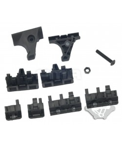 Комплект накладок FMA FTM на упоры, Black (TB969)