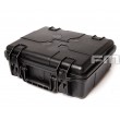 Кейс пластиковый FMA Tactical для пистолета/ПНВ, 280х245х108мм (Black) - фото № 3