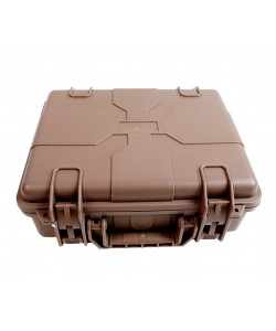 Кейс пластиковый FMA Tactical для пистолета/ПНВ, 280x245x108 мм (Desert)