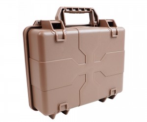 Кейс пластиковый FMA Tactical для пистолета/ПНВ, 280х245х108мм (Desert)
