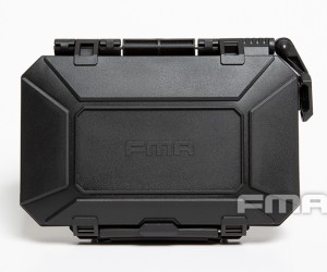 Кейс пластиковый FMA для хранения предметов для выживания, 186х131х39мм (Black)