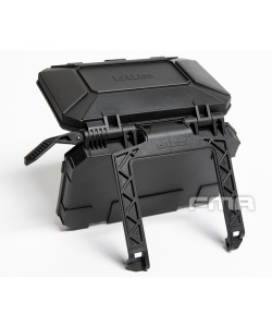 Кейс пластиковый FMA для хранения предметов для выживания, 186x131x39 мм (Black)
