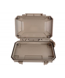 Кейс пластиковый FMA для хранения предметов для выживания, 186x131x39 мм (Desert)