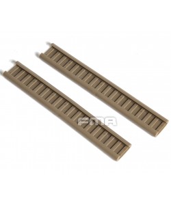 Комплект накладок FMA 1913 Soft Rail на Picatinny (Desert)