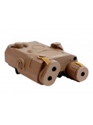 Кейс FMA для хранения аккумуляторов AN/PEQ-15 +Red laser DE