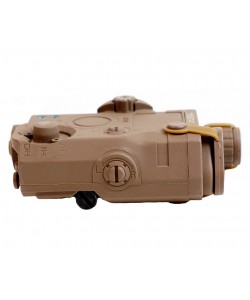 Кейс FMA для хранения аккумуляторов AN/PEQ-15 +Red laser DE